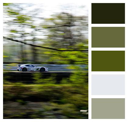 Race Car Speed Blur Image